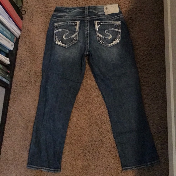Silver Jeans Denim - Silver jeans co Suki capri